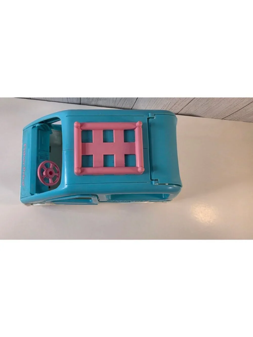 VTG 1993 FISHER PRICE LOVING FAMILY DREAM DOLLHOUSE SUV MINIVAN VAN CAR VEHICLE